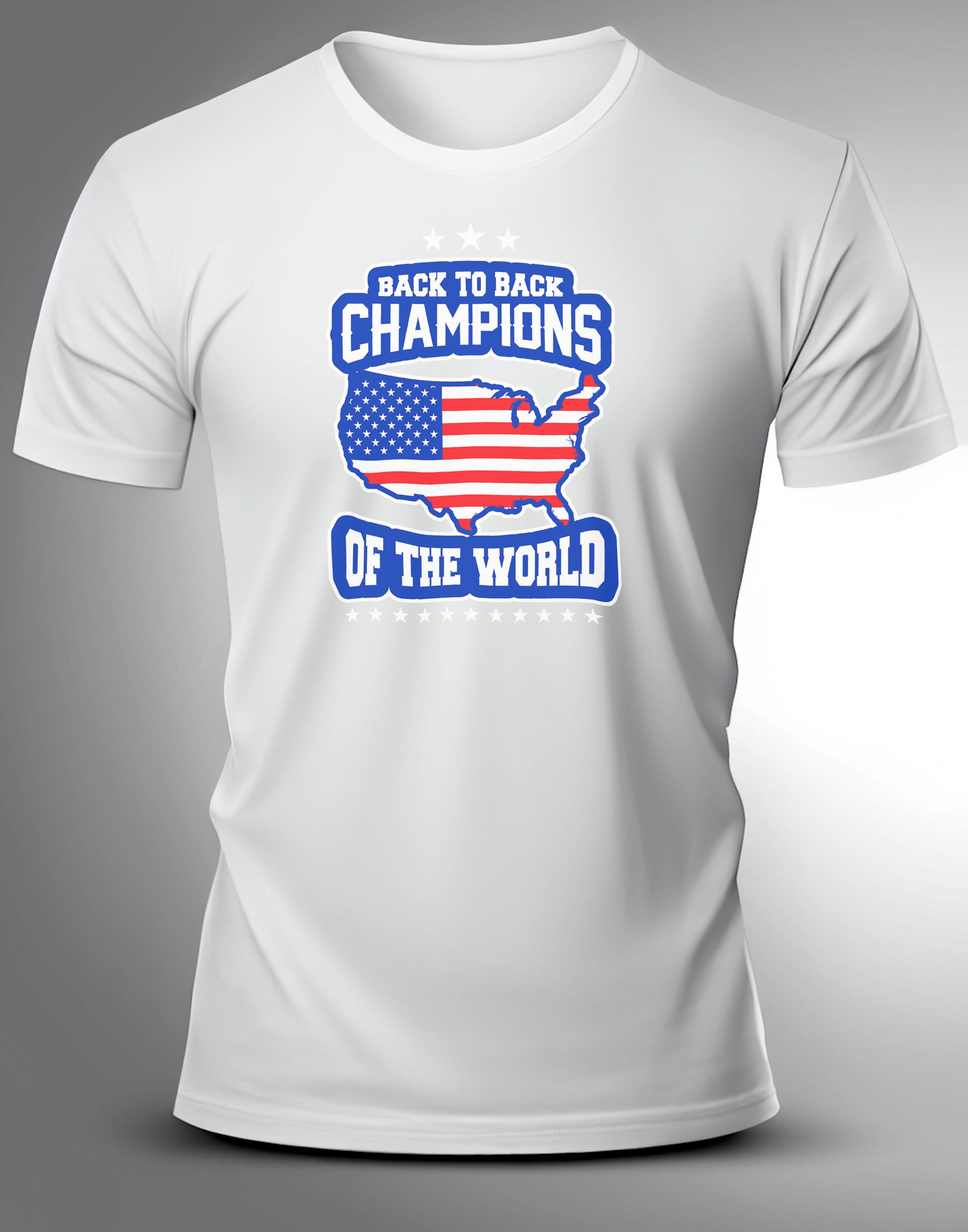 Back to Back Champions of The World T Shirt