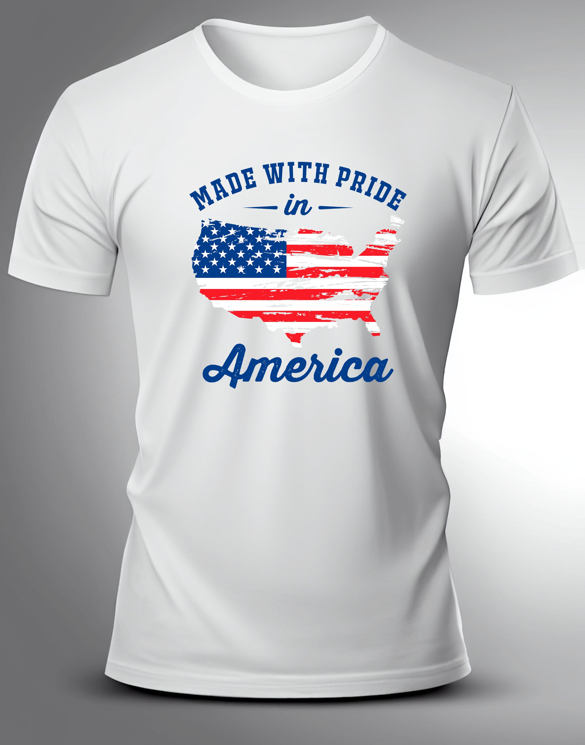Made with Pride in America T Shirt