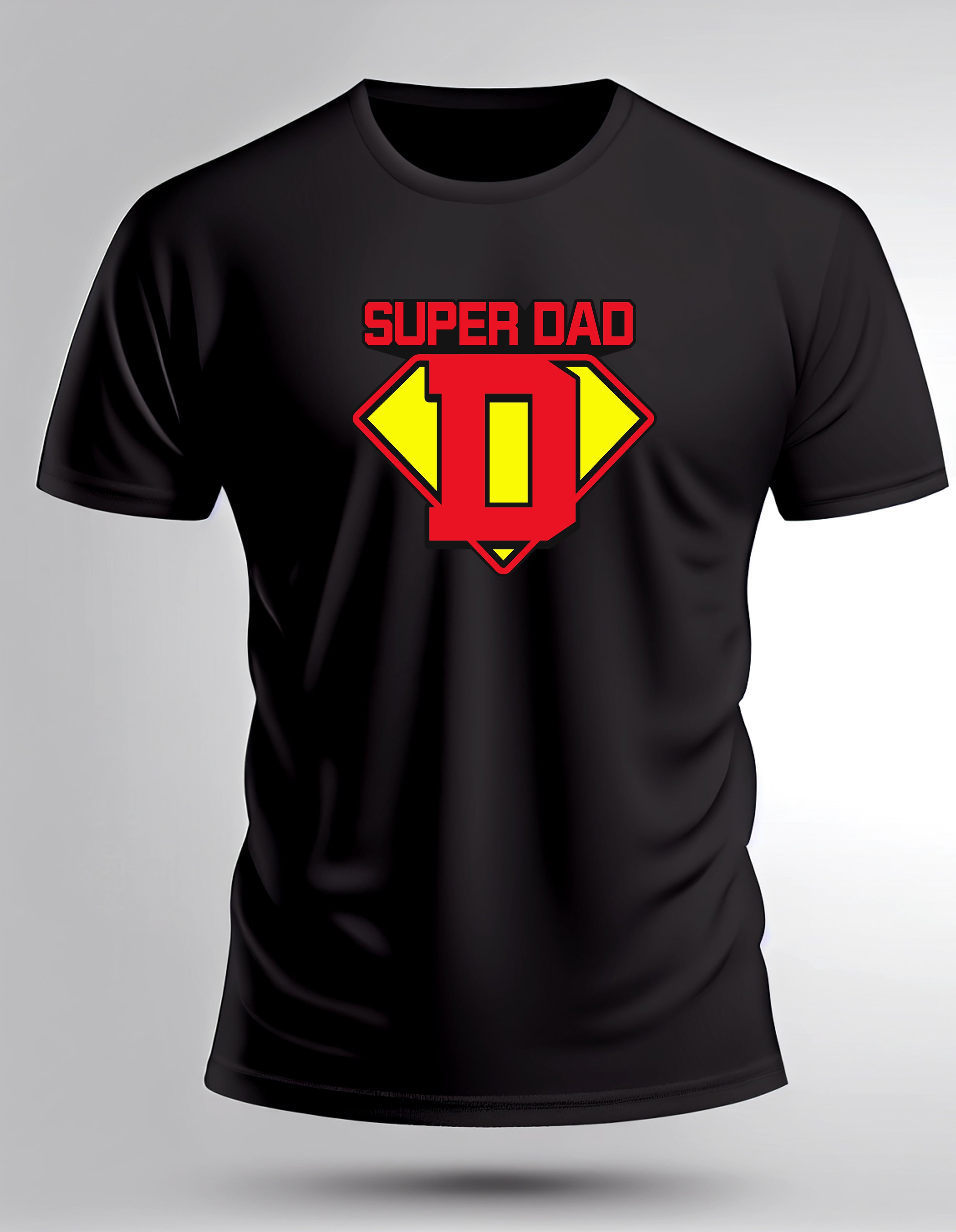 Super Dad with Logo T Shirt